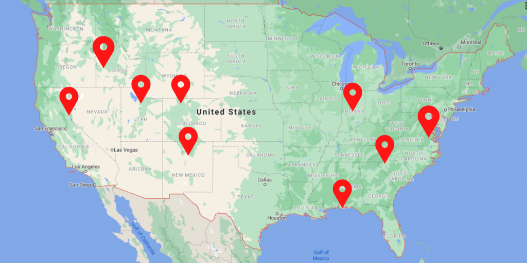 10 best markets for your multifamily investments. Austin, Texas
Durham, North Carolina
Florida
Lake Tahoe
Las Vegas
Miami
New York
Reno, Nevada
Richmond, Virginia
San Francisco